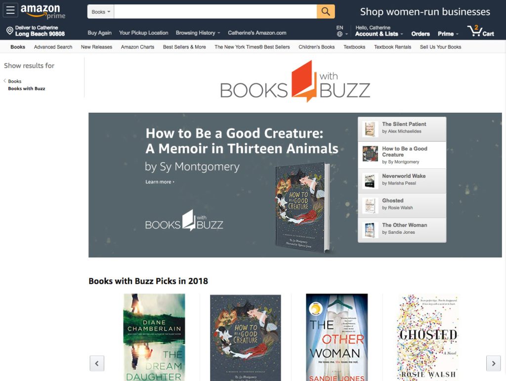 Books With Buzz Header