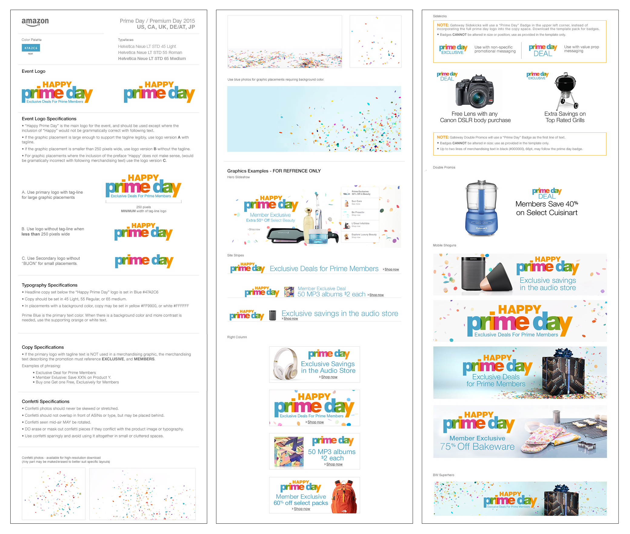 Prime Day Global Styleguide