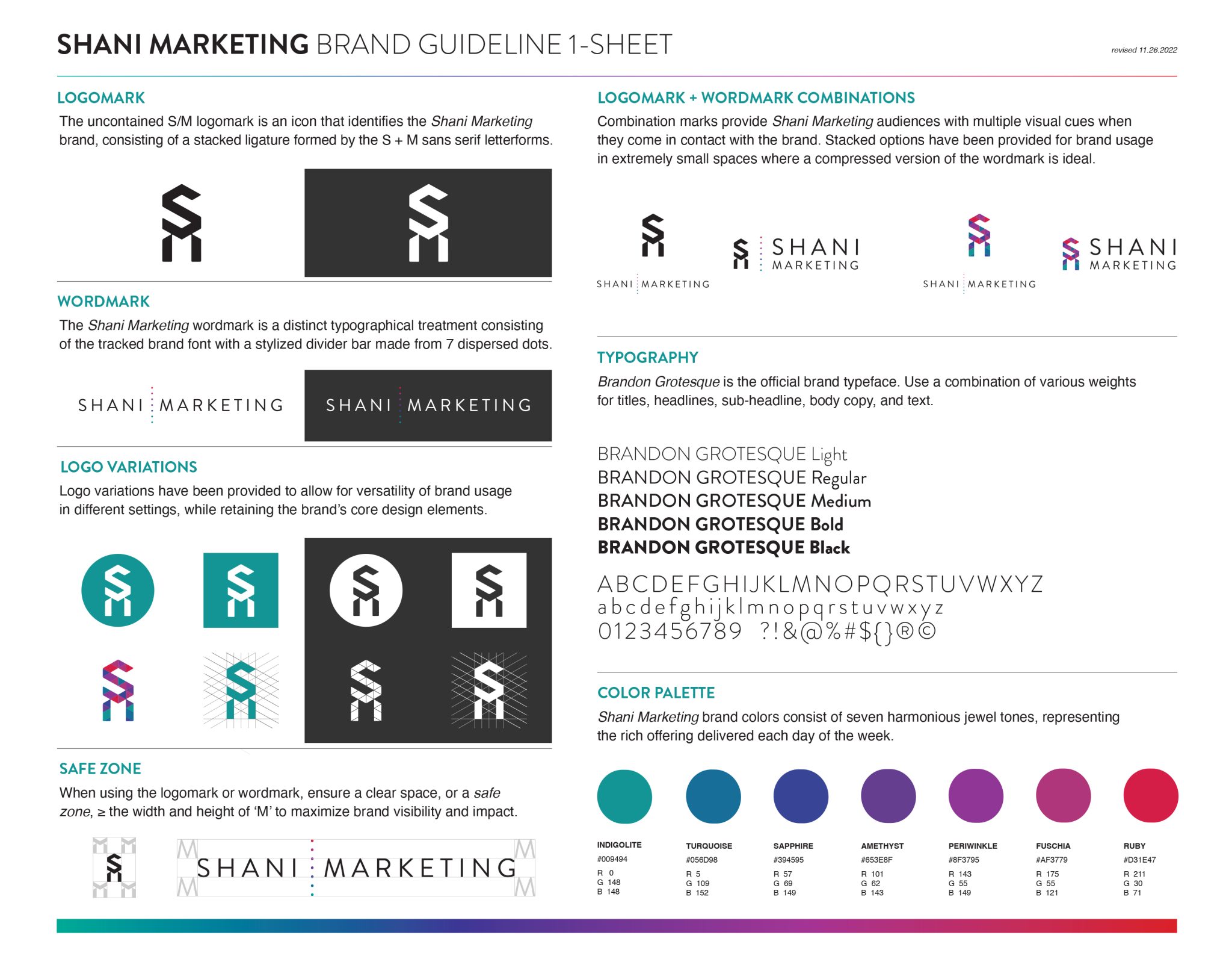 Shani Marketing Brand Guidelines