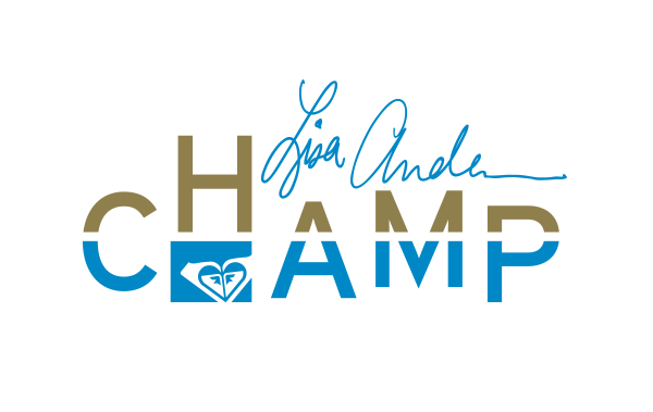 Lisa Andersen Champ Camp Brand Identity