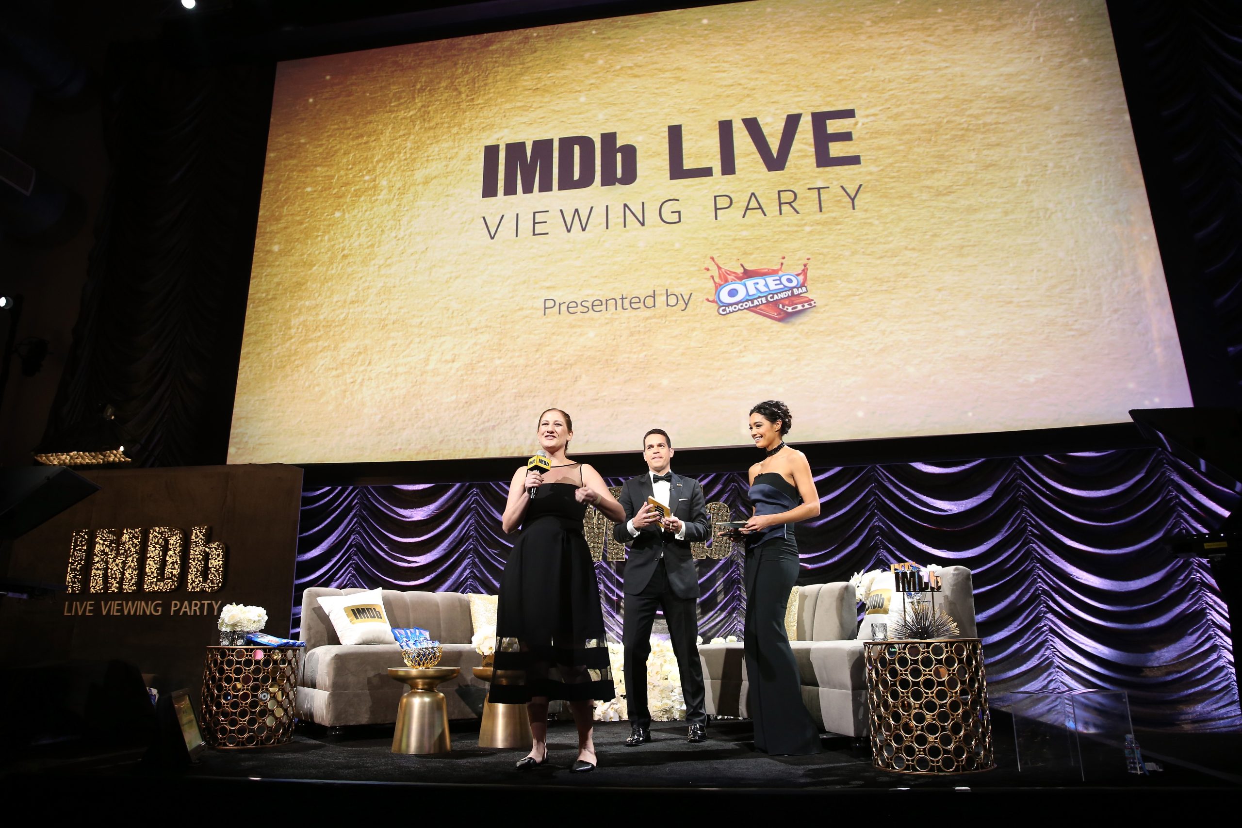 IMDb LIVE Viewing Party Stage Graphics