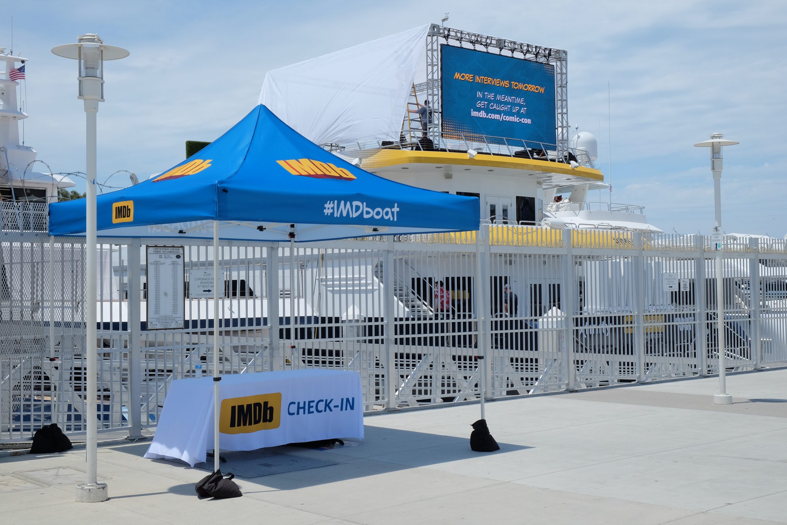 San Diego Comic-Con 2017 Check-In Booth