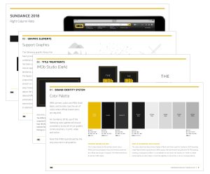 Sundance Film Festival 2018 Event Brand Guidelines