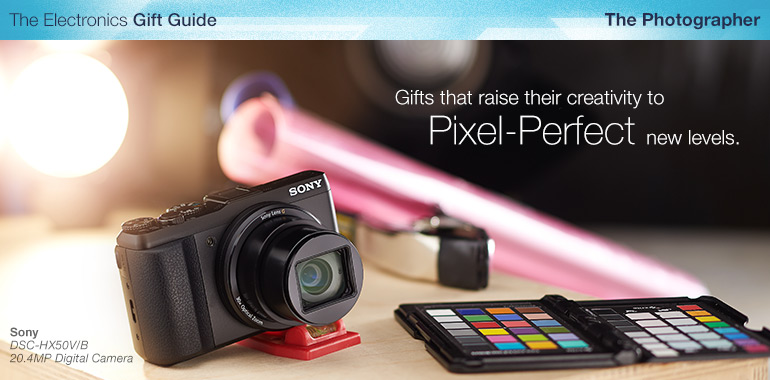 Electronic Gift Guide - The Photographer