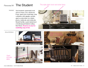 Electronic Gift Guide - The Student Photo Art Direction