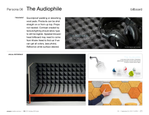 Electronic Gift Guide - The Audiophile Photo Art Direction