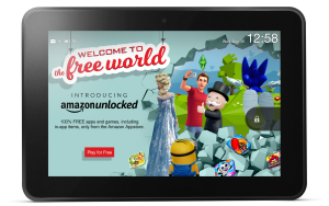 Amazon Underground - Freeworld Kindle Wakescreen Early Ideation