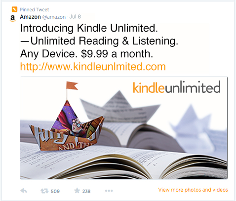 Kindle Unlimited Twitter Card