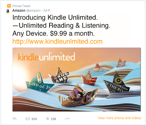 Kindle Unlimited Twitter Card 