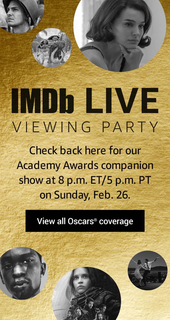 IMDb LIVE Viewing Party Interstitial Tune-In Card