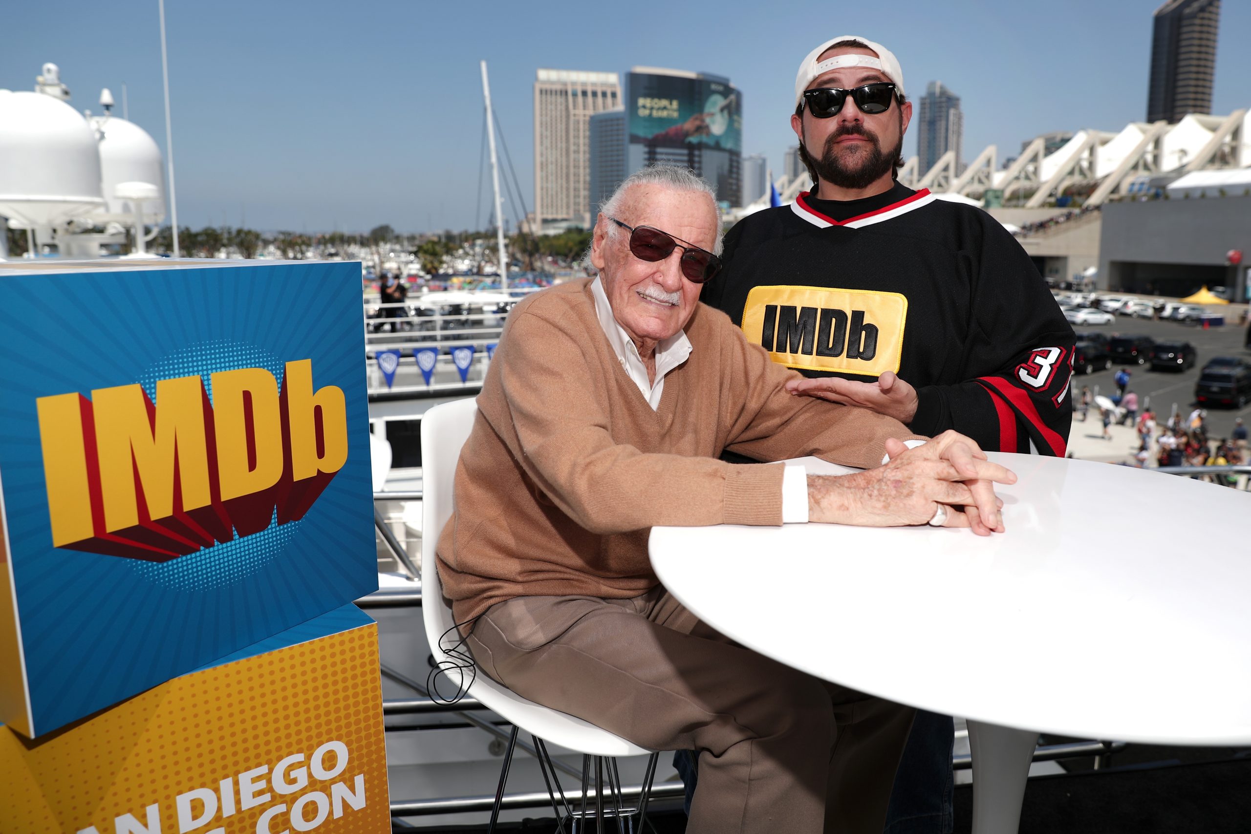 San Diego Comic-Con 2017 Stan Lee on Set