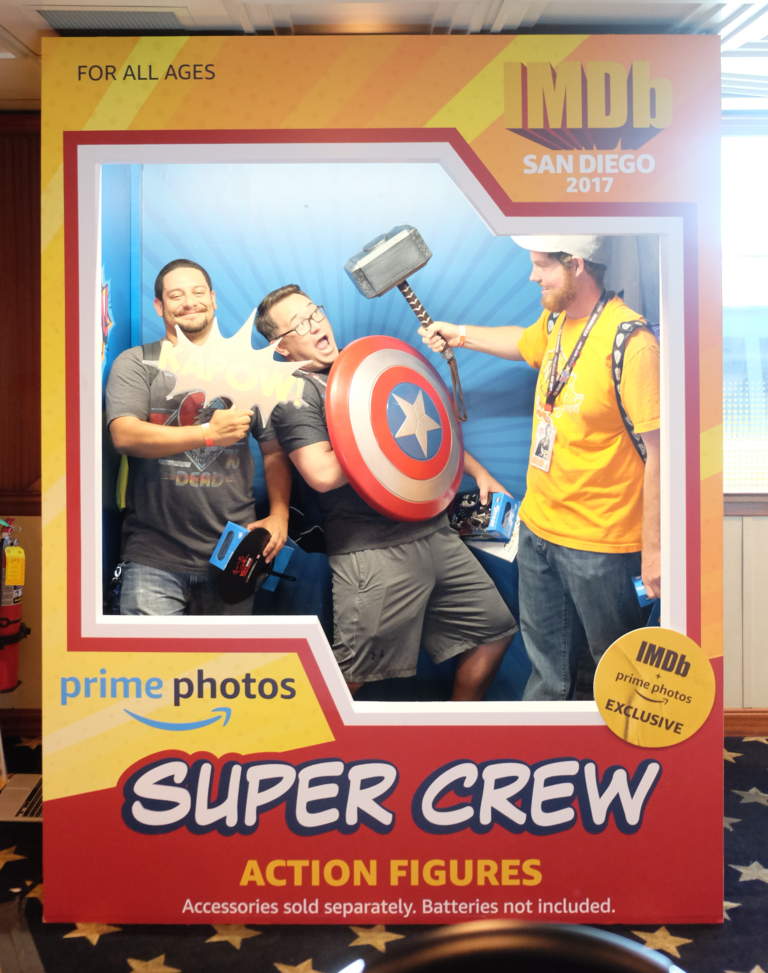 San Diego Comic-Con 2017 Photobooth Box Design