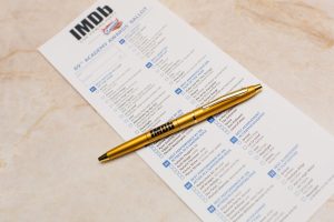 IMDb LIVE Viewing Party Voting Ballot